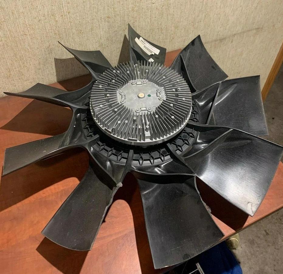 New John Deere 4045HFG93 Electric Blower Fan Assy. | RE545612 RE54617 RE544254