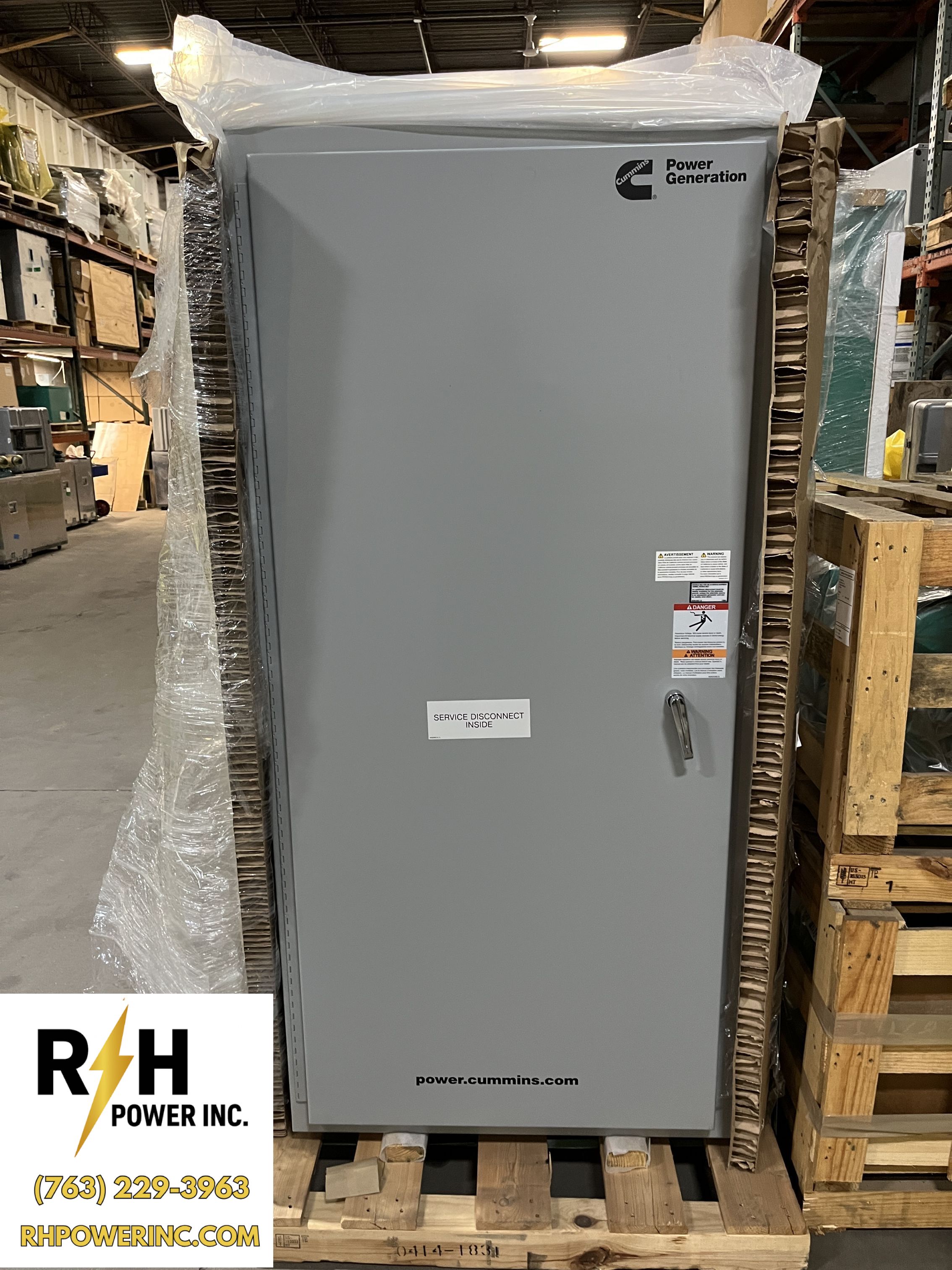 200 Amp Cummins OTECSEB Spec. C Automatic Transfer Switch - S/N: J23M276288