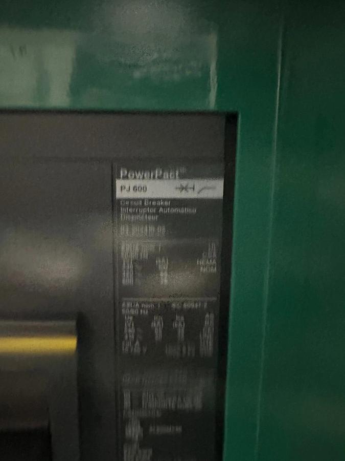 Used 400A Cummins OTPCSEC Automatic Transfer Switch Service Entrance - L17M292441