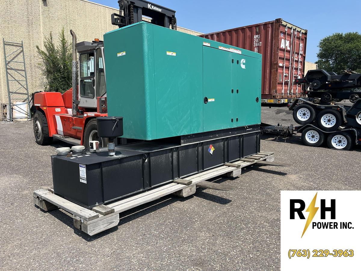 New 125kW Cummins C125 D6D Spec. B Stationary Diesel Generator - S/N: D230225907