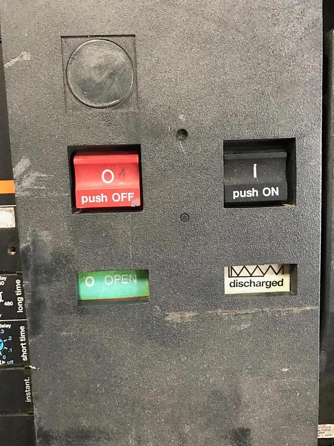 Used 1600 Amp Square D Masterpact MP16H2 Circuit Breaker | 60Hz