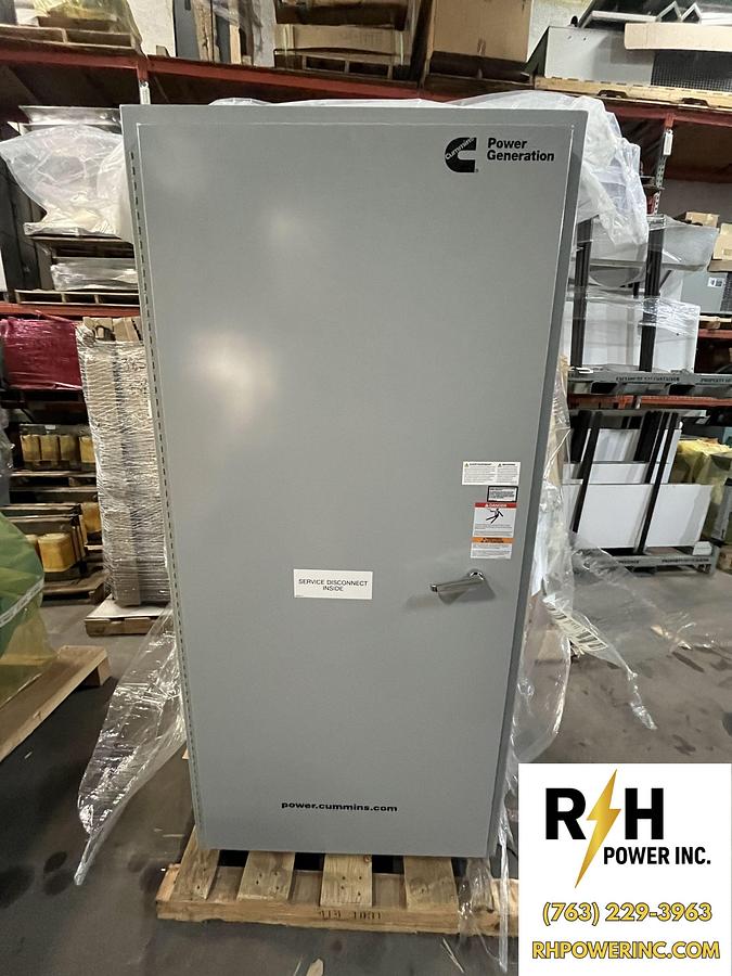 200 Amp 240VAC Cummins OTECSEB Spec. C Automatic Transfer Switch - S/N: D23M229714