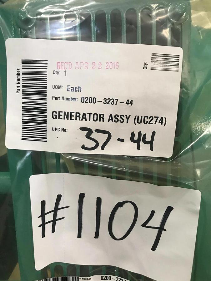 Used New 144kW Stamford Alternator UCI274F1 208V/380V | P/N: 0200-3237-44