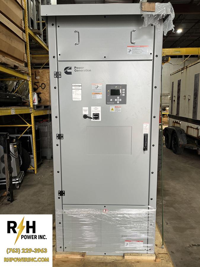New 1200 Amp 480VAC Cummins CXRE8 Spec. A Automatic Transfer Switch - S/N: K23M293080