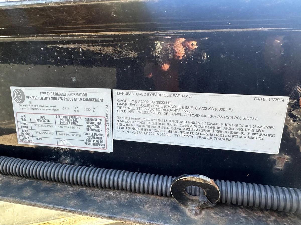 Used Used 15' MMDi/Steelpoint Dual Axle Trailer for C60 & C100