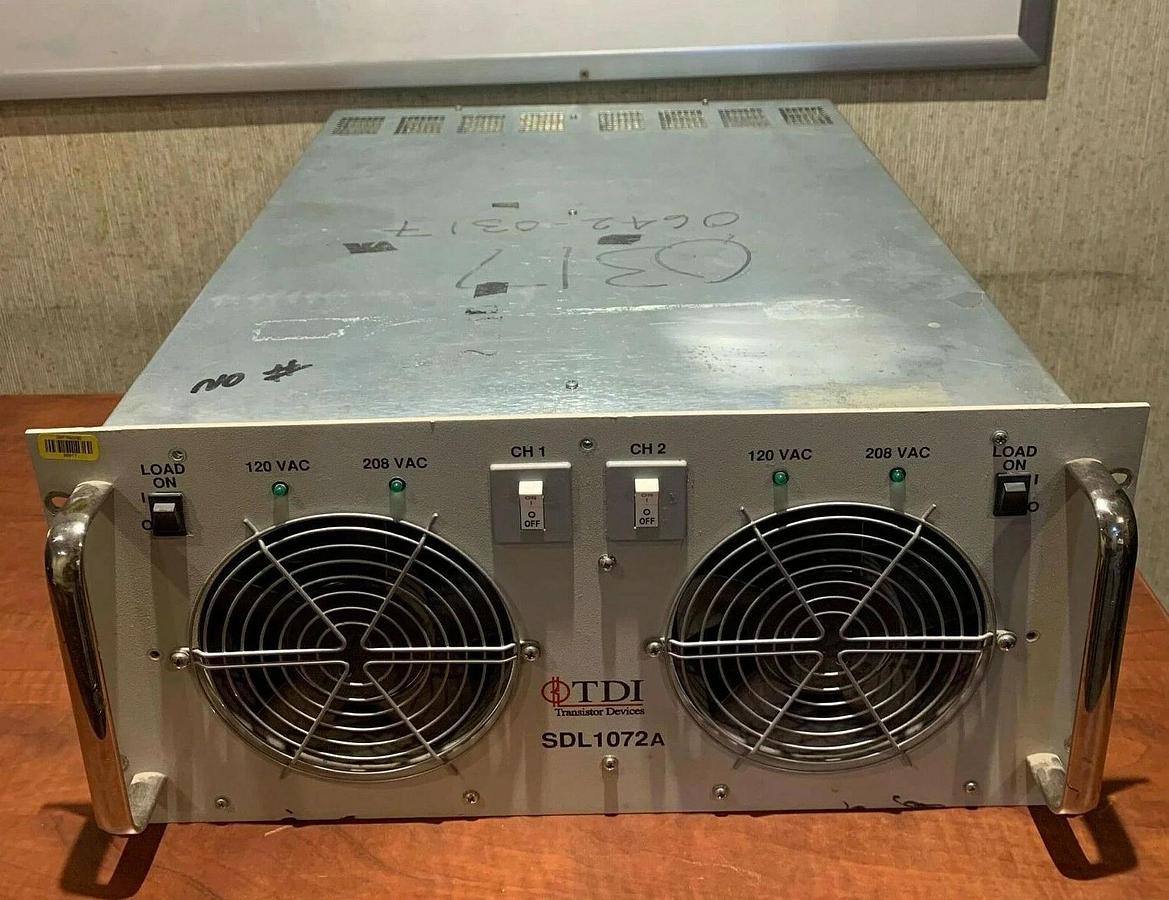 Used 4kW TDI Power SDL-1072 Rack Mountable Load Bank for Data Centers
