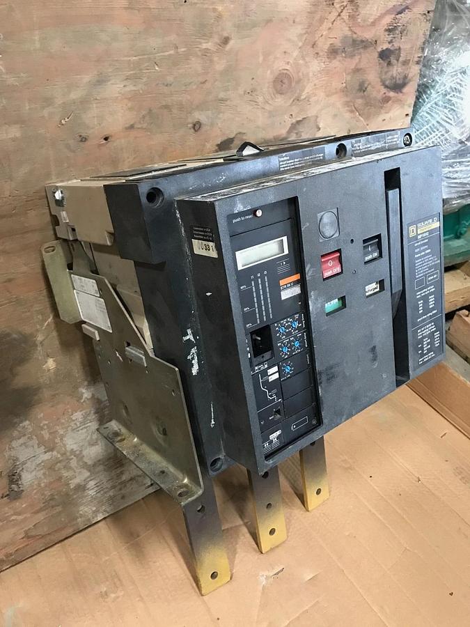 Used 1600 Amp Square D Masterpact MP16H2 Circuit Breaker | 60Hz