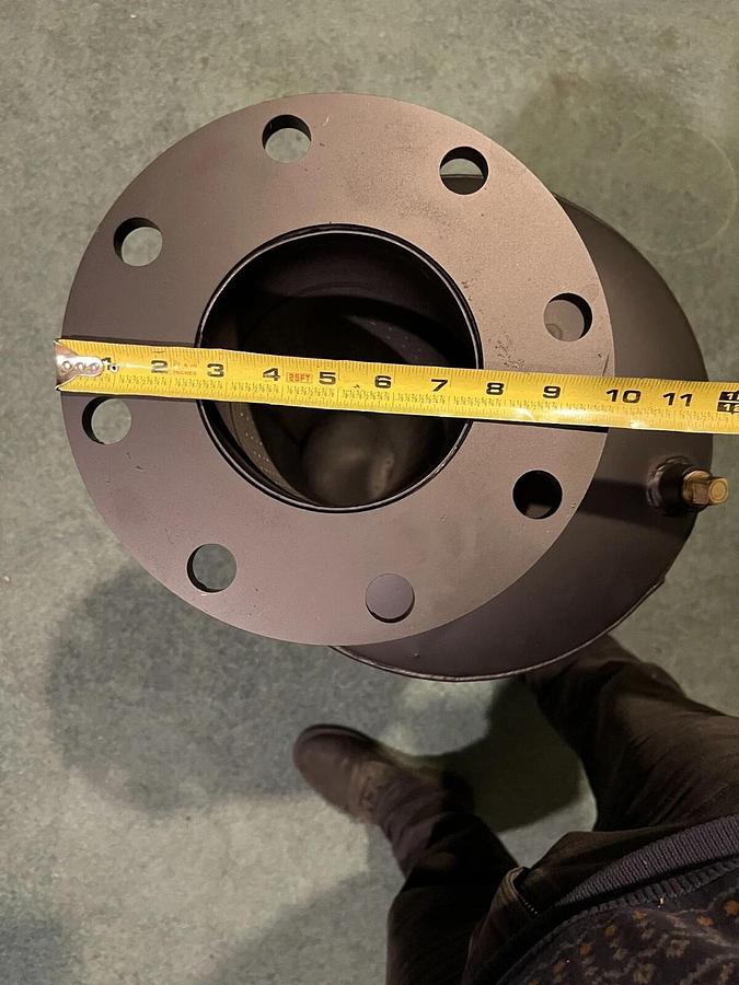 New Nelson / Cummins 41150G Rev. C 12" IND Muffler - P/N: 0155-2063-05