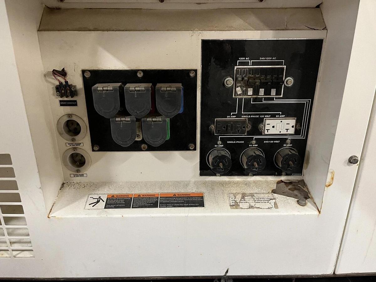 Used 70kVA Multiquip DCA-70SSJU4I Mobile Diesel Generator - S/N: 7305836