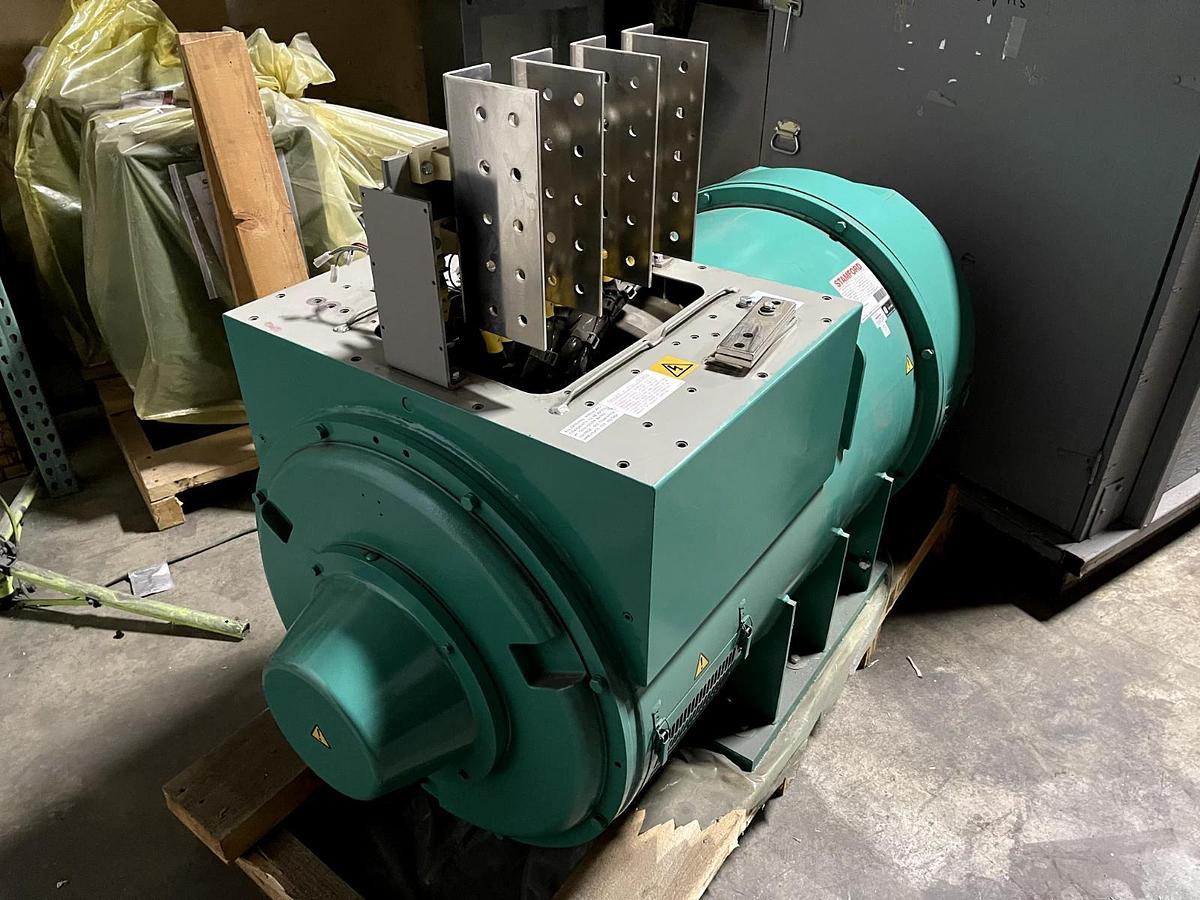 Used (New) 900kW Stamford Gen-End HCI634H - 480V/240V/208V  3Ph S/N: X18A045715