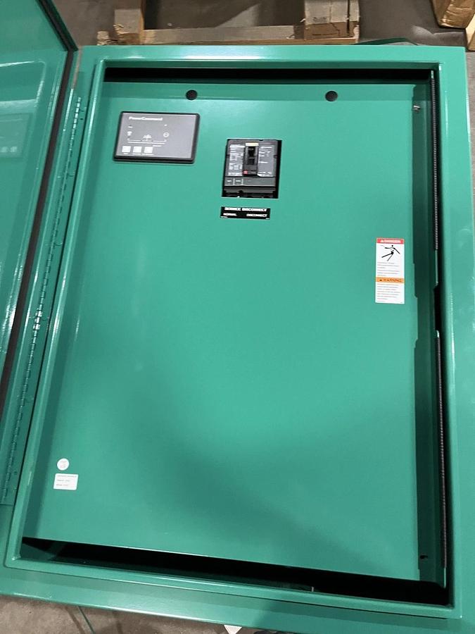 Used 100 Amp Cummins OTECSEA Spec. A Automatic Transfer Switch S/N: L17M290545