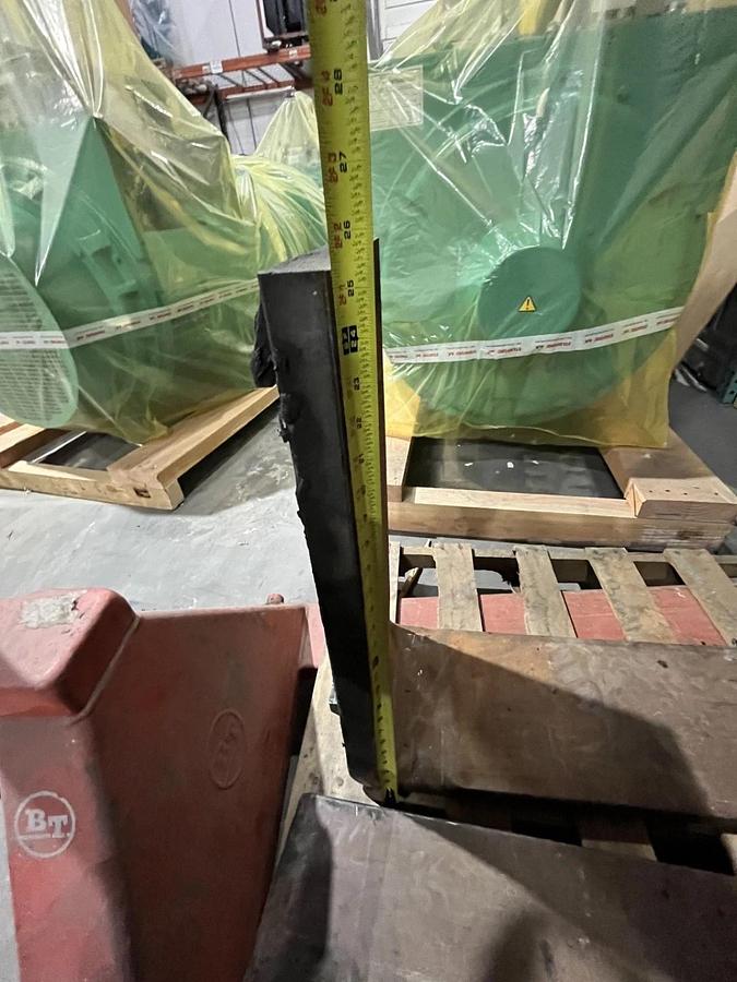 Used Used Forklift Forks - Class 3 - 45" L x 10" W x 25.5" H