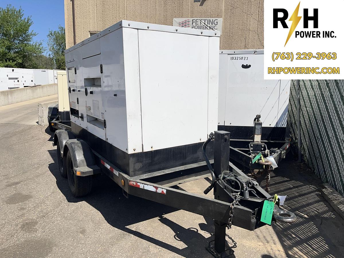 Refurbished 100kW Cummins C100D6R Mobile Diesel Generator - S/N: J140751012 (New Engine!)