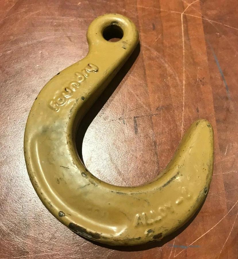 New 1/4"-5/16" Crosby Clevis Foundry Eye Hook | Grade 80 WLL 4,500 lbs.