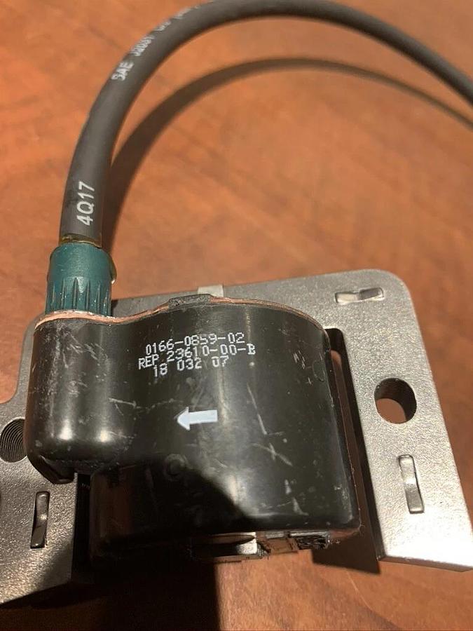 Used Genuine OEM Cummins Onan RV Generator Ignition Coil 21" | 166-0859-02 A058T425