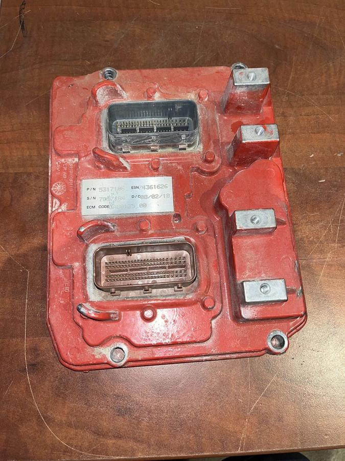 Used Cummins ISX15 ECM Engine Control Module P/N: 5317106 from QSB5-G11 S/N: 74361626