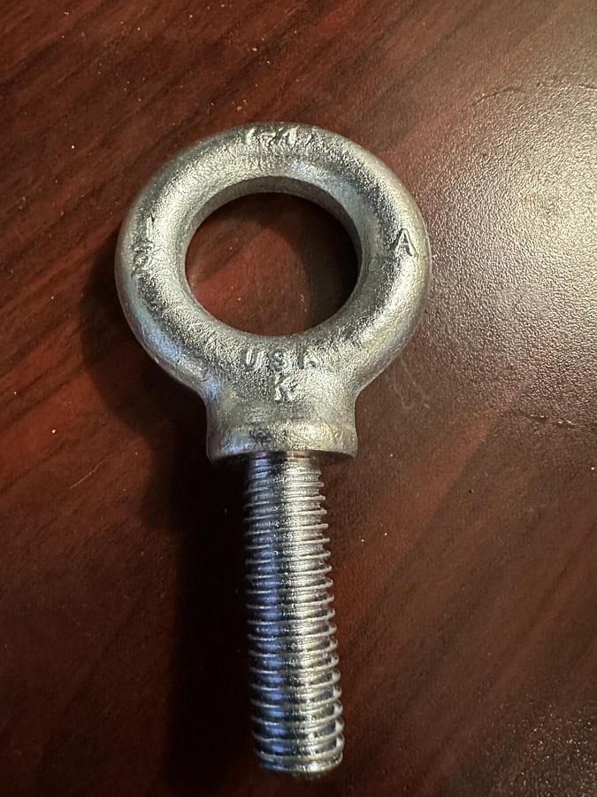 Used 1/2" Lifting Eye I Cummins P/N: 0403-4762