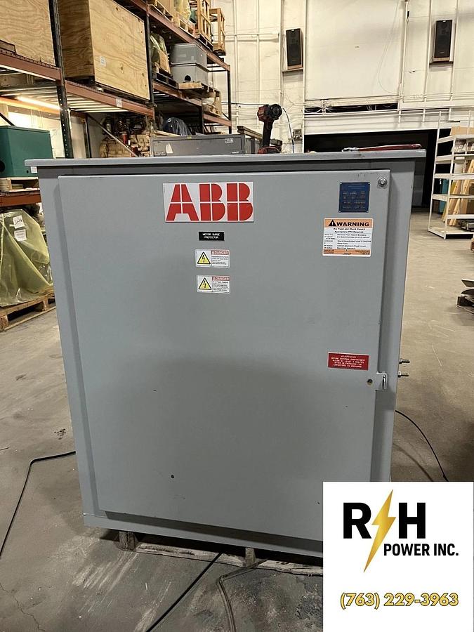 Used Used ABB / Controllix 4160V 60hz Motor Surge Protector - S/N: 141-052-1