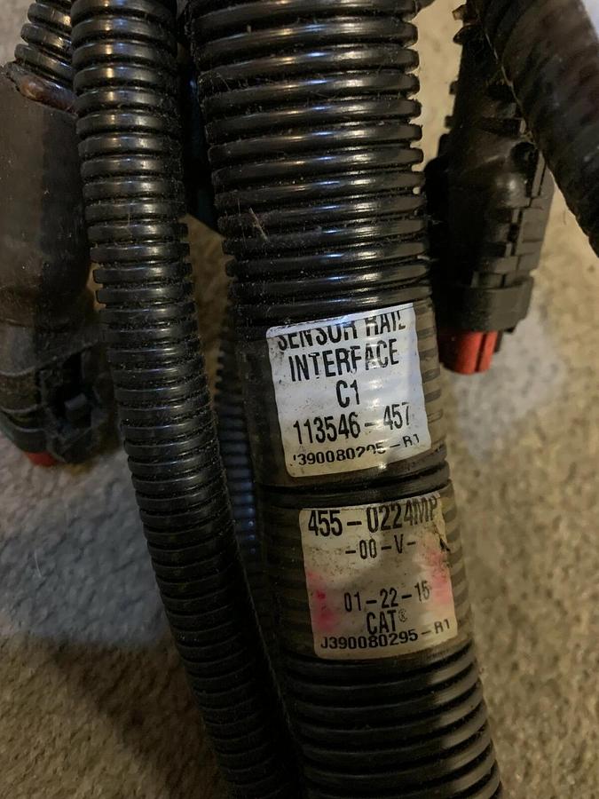 Used Genuine OEM CAT Caterpillar G3512H Wiring Harness P/N: 455-0224MP 455-0224