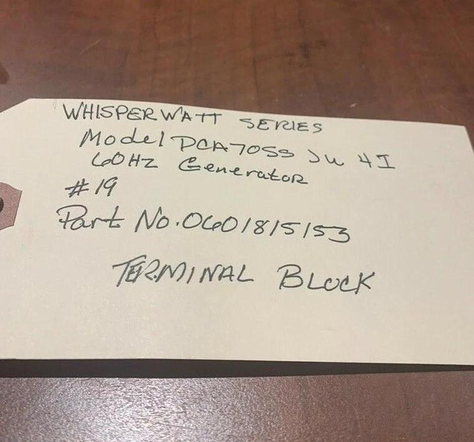 Used Multiquip Terminal Block DCA70SSJU4i DCA-400SSI | P/N: 0601815153