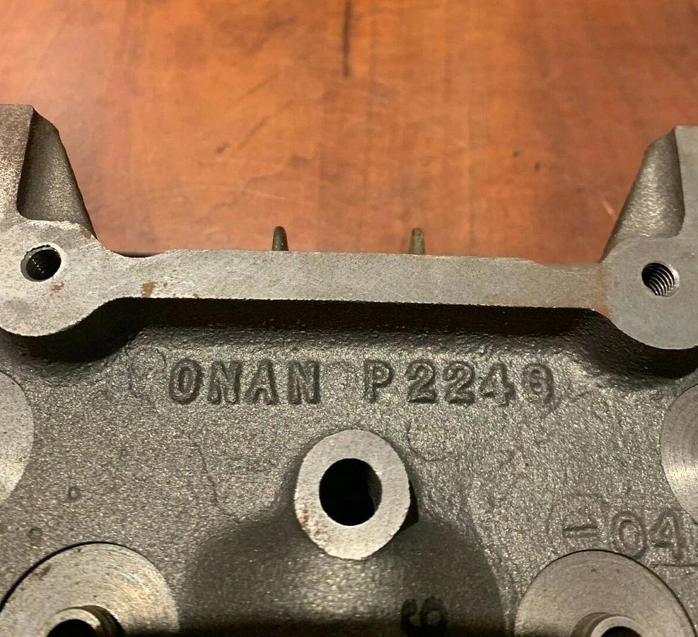 New Onan P2246 Generator Cylinder Head | J Series Head