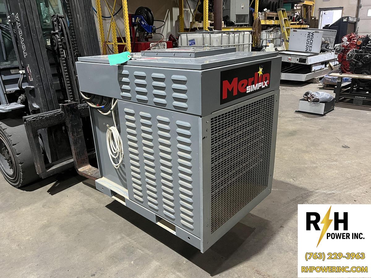 Used Used 150kW 480/208VAC Simplex Merlin-150K Resistive Load Bank - S/N: 70377-09-41