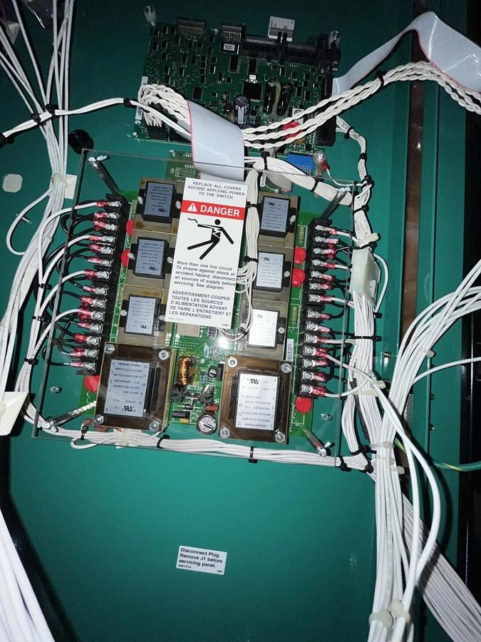 Used 225 Amp 208V Cummins CHPCB Spec. A Automatic Transfer Switch - S/N: J16M108379
