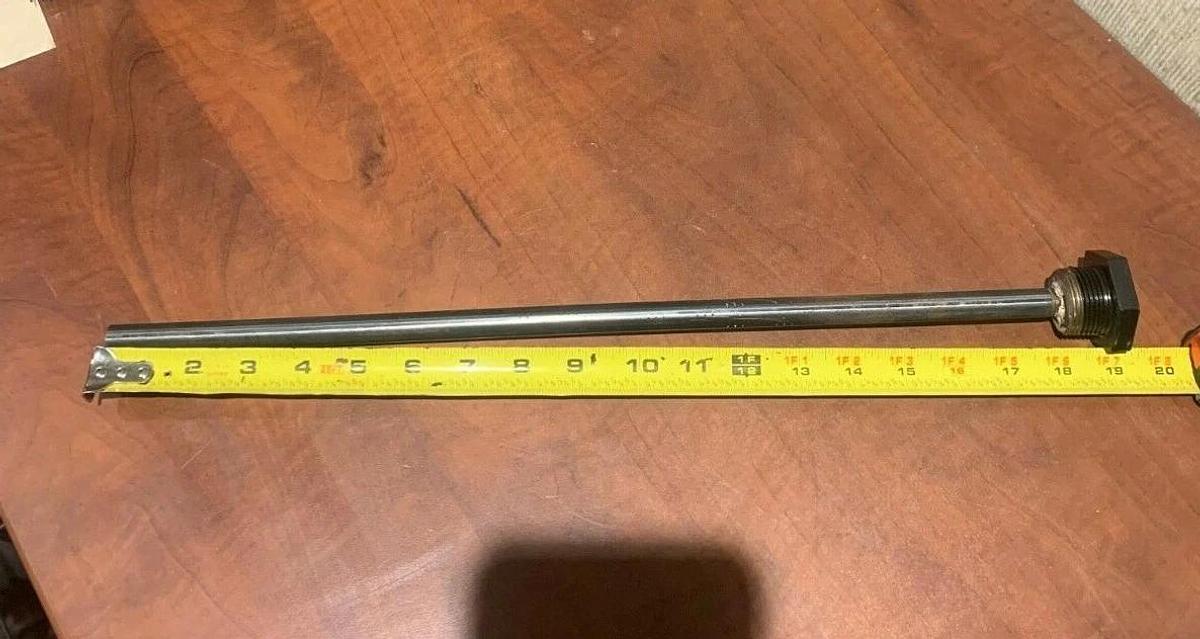 Used New Industrial Diesel Fuel Tank Pickup / Return Tube | 18" Long