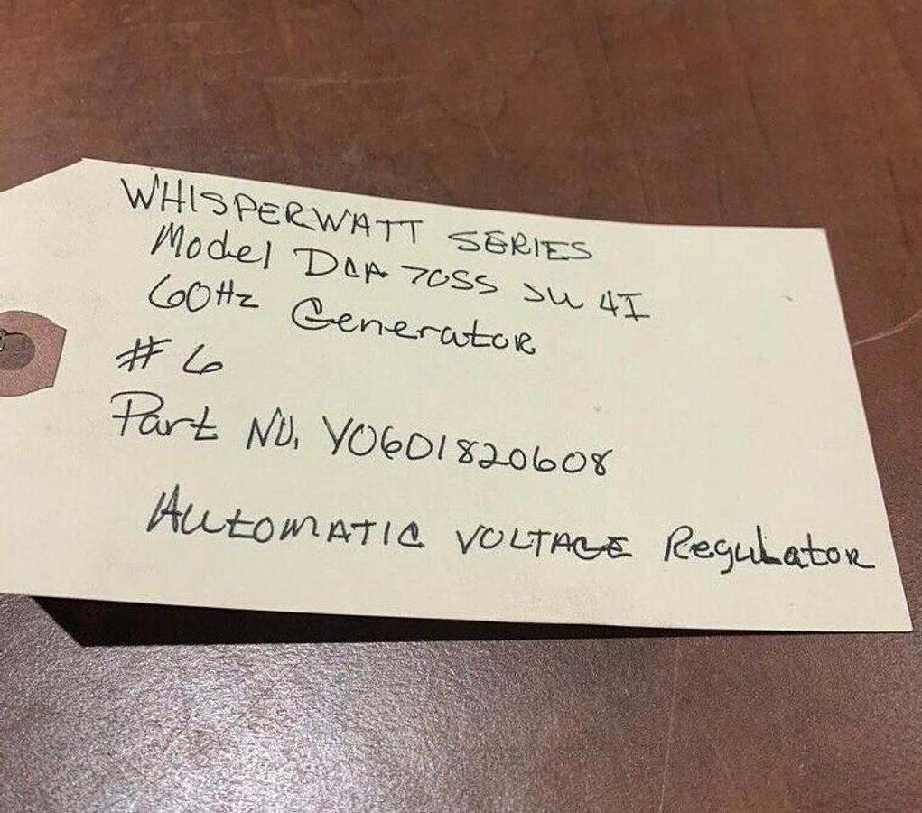 Used Denyo Generator AVR Automatic Voltage Regulator NTA-4A-2DD Multiquip Y0601820608