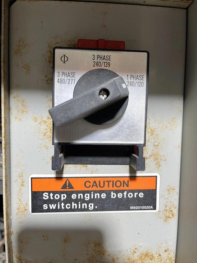 Used 45kva Multiquip DCA45SSIU4F Mobile Diesel Generator - S/N: 7250705