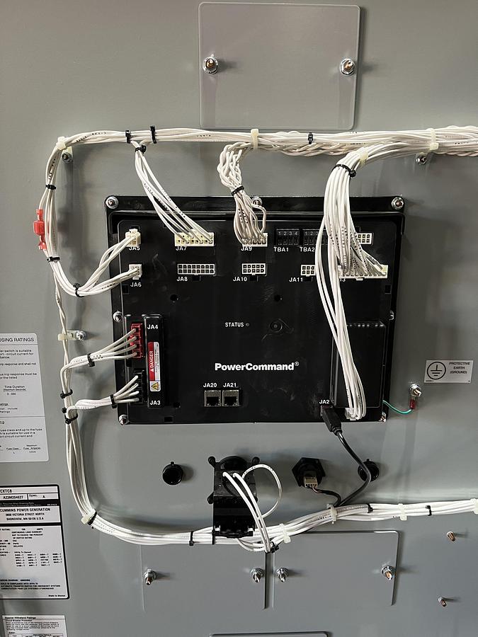 New 150A 208VAC Cummins CXTC8 Spec. A Automatic Transfer Switch - S/N: A23M204627