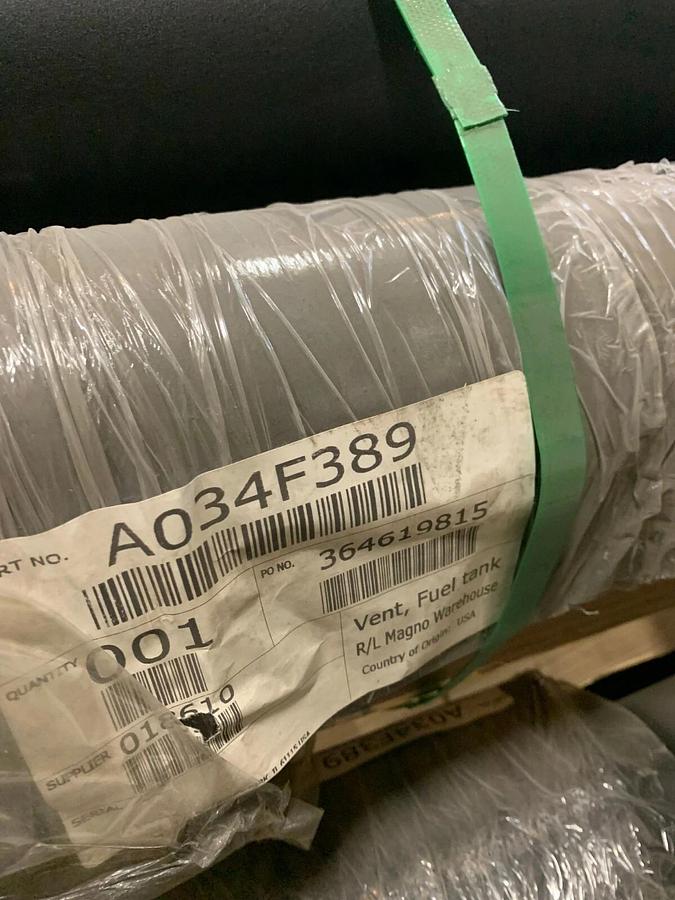 Used (2 Pack) New 124" Long 5" NPT Cummins Emergency Fuel Vent Extension | A034F389