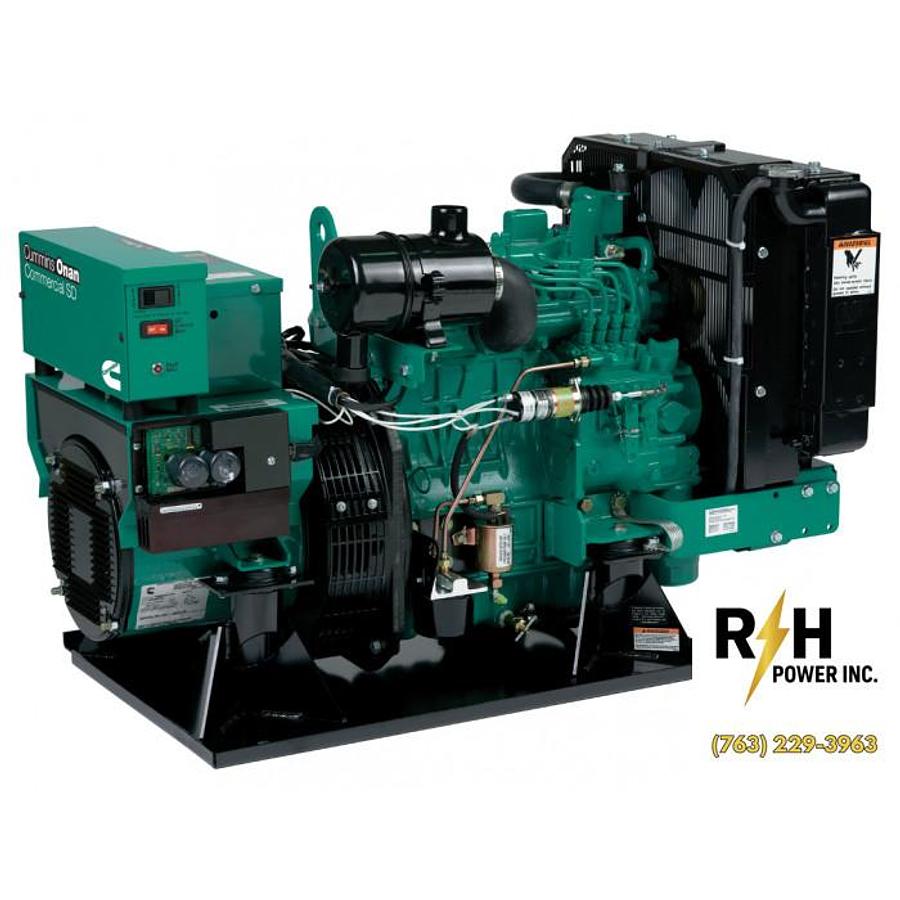 Used 10kw Cummins Diesel Generator 10HDKAG-61733J - P/N: A046X992