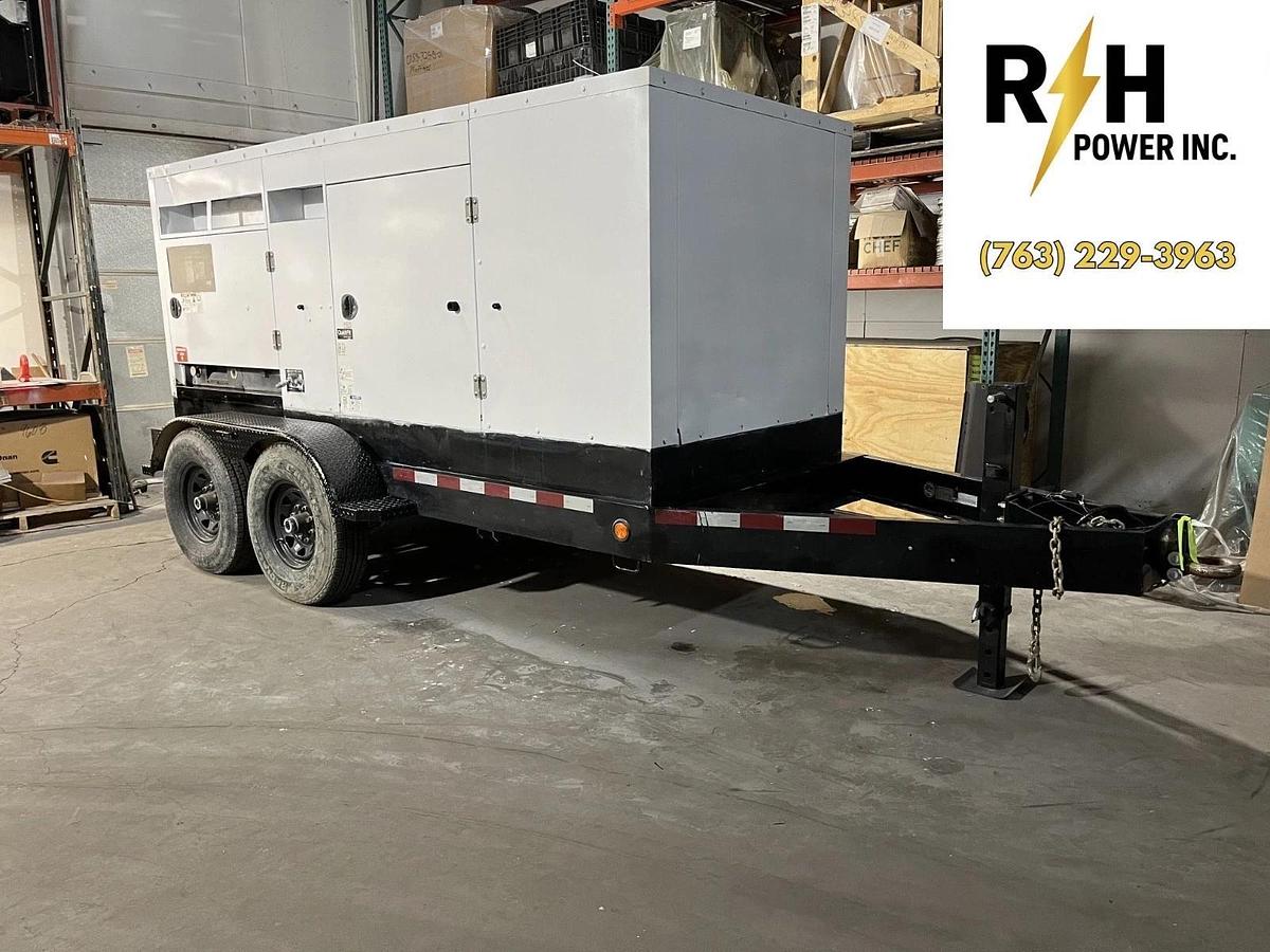 Used Used 150kw Cummins C150D6R - A041V078 Mobile Diesel Generator - S/N: F120348378