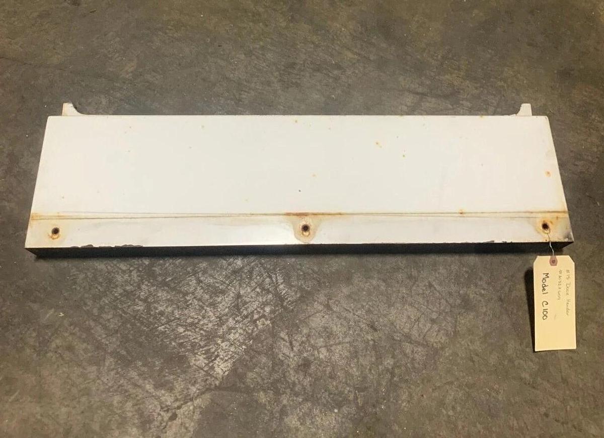 Used Used Genuine OEM Cummins Door Header Enclosure Panel C100D6R | P/N: A032X609