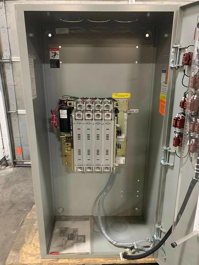 New 225 Amp Zenith Manual Transfer Switch 120/240V 3PH | ZTS2M