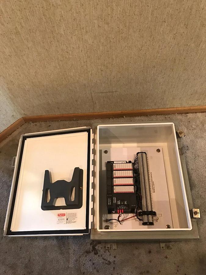 Used Ethernet Communications IO Module GE Fanuc Series 90-30 w/ Hoffman Enclosure