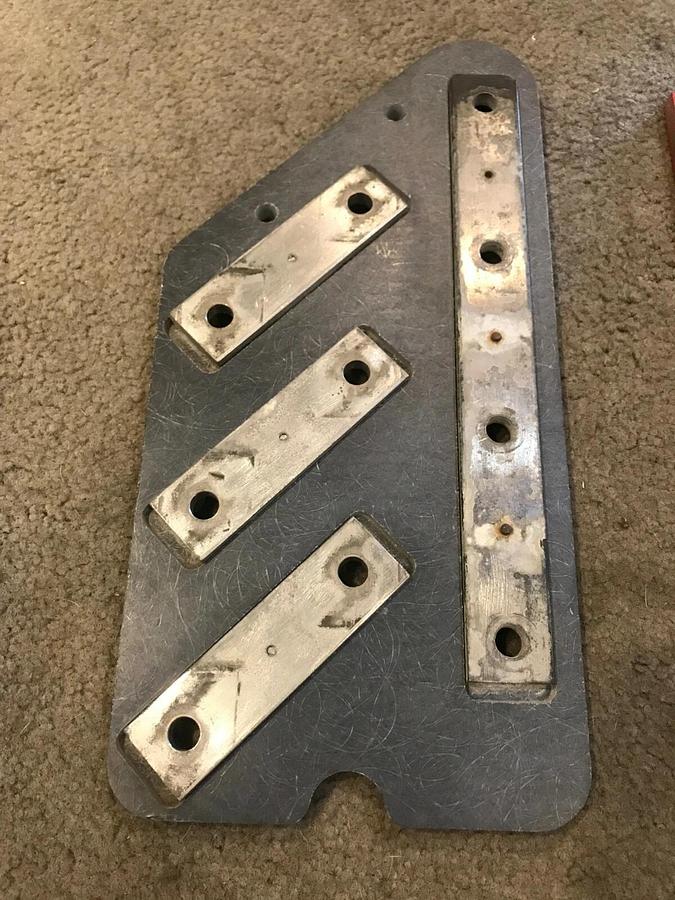 Used Link Board Terminal Block Panel From Wacker Neuson G240 Generator 480V 240V