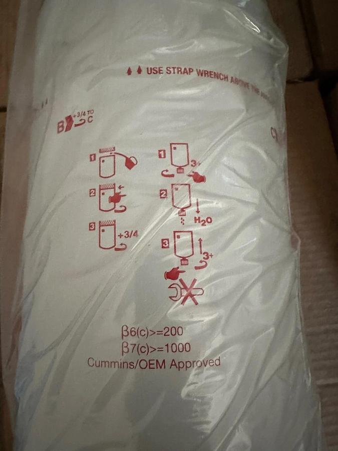 Used Fleetguard FS53023 Fuel Filter I Cummins P/N: A052J392