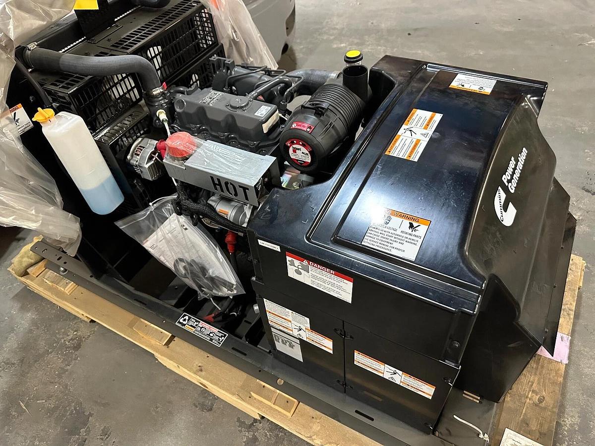 Used 15kw Cummins C15D6 Stationary Diesel Generator
