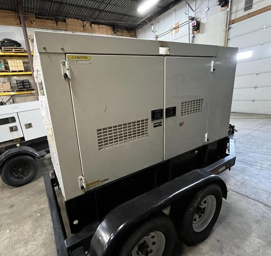 Used 70kVA Multiquip DCA-70SSJU4I Mobile Diesel Generator - S/N: 7305836