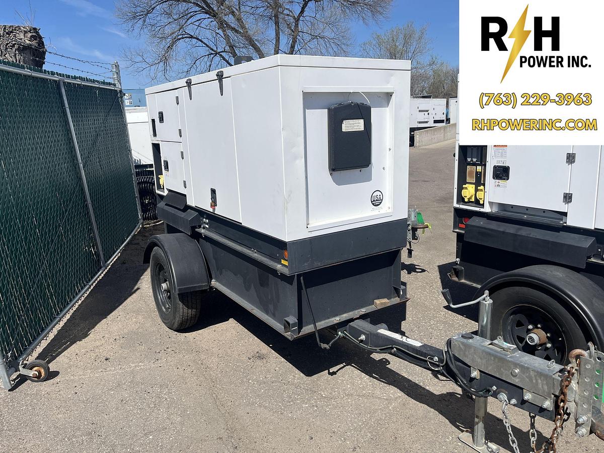 Used 25kVA 2017 Generac MMG25IF4 Mobile Diesel Generator - S/N: 3001699105