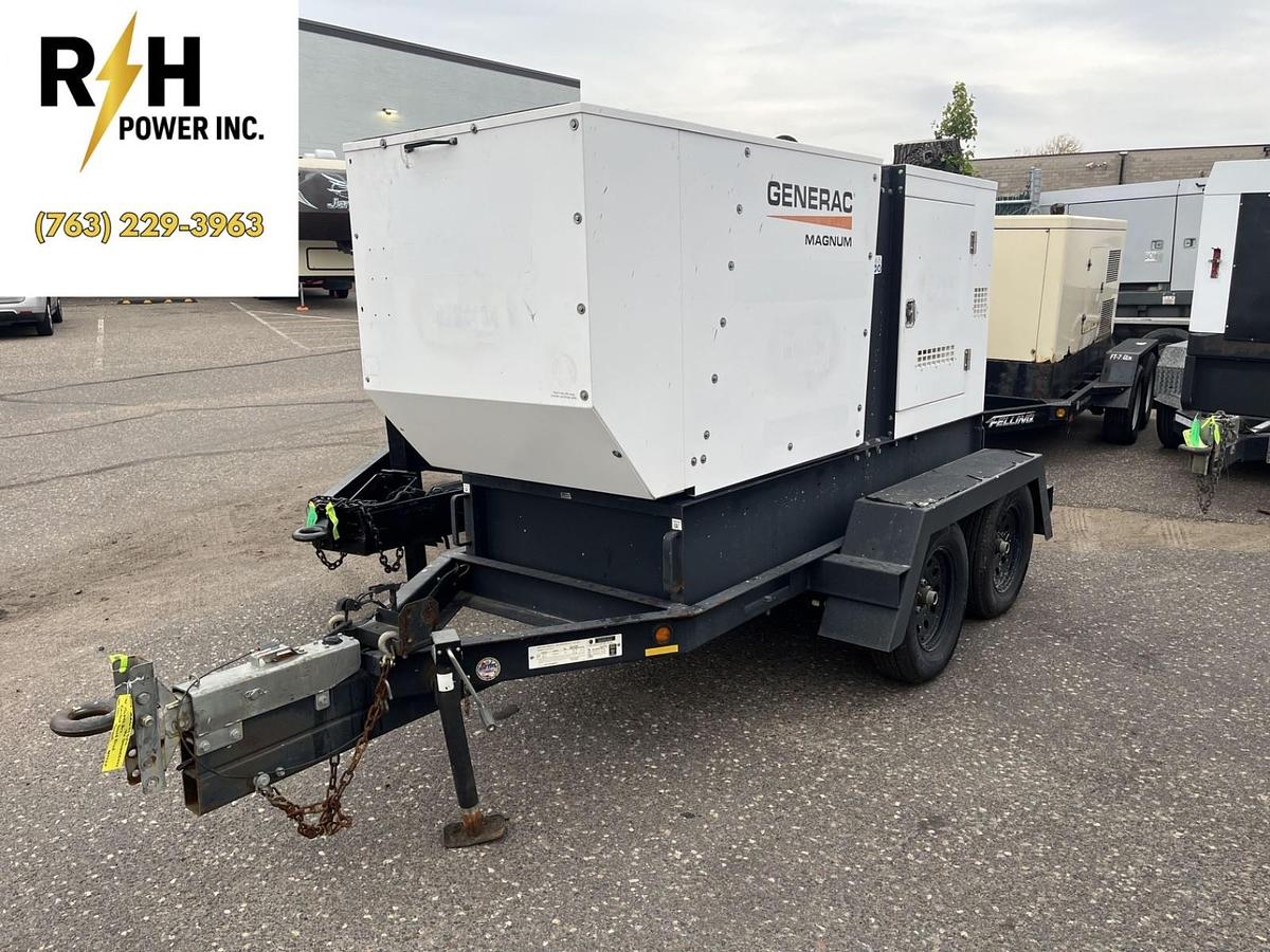 Used 75kva Generac MDG75DF4 Mobile Diesel Generator - S/N: 3003056745