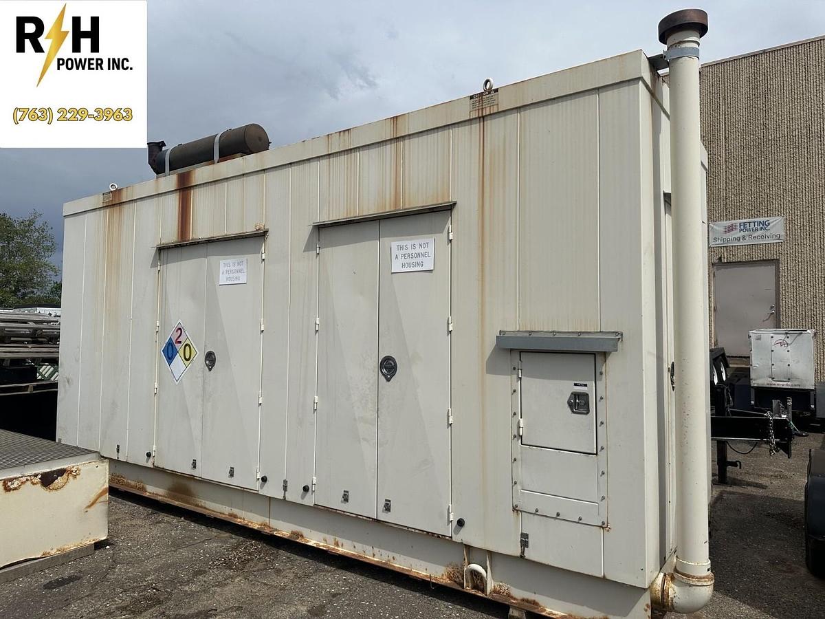 Used 600kW Cummins DFGB Stationary Diesel Generator - L960625814