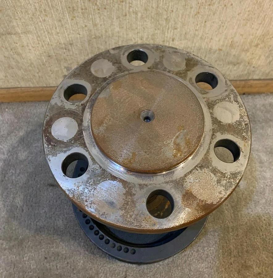 Used Genuine OEM CAT Caterpillar Shaft 129-2288 and Browning 6R5V109 V Belt Pulley