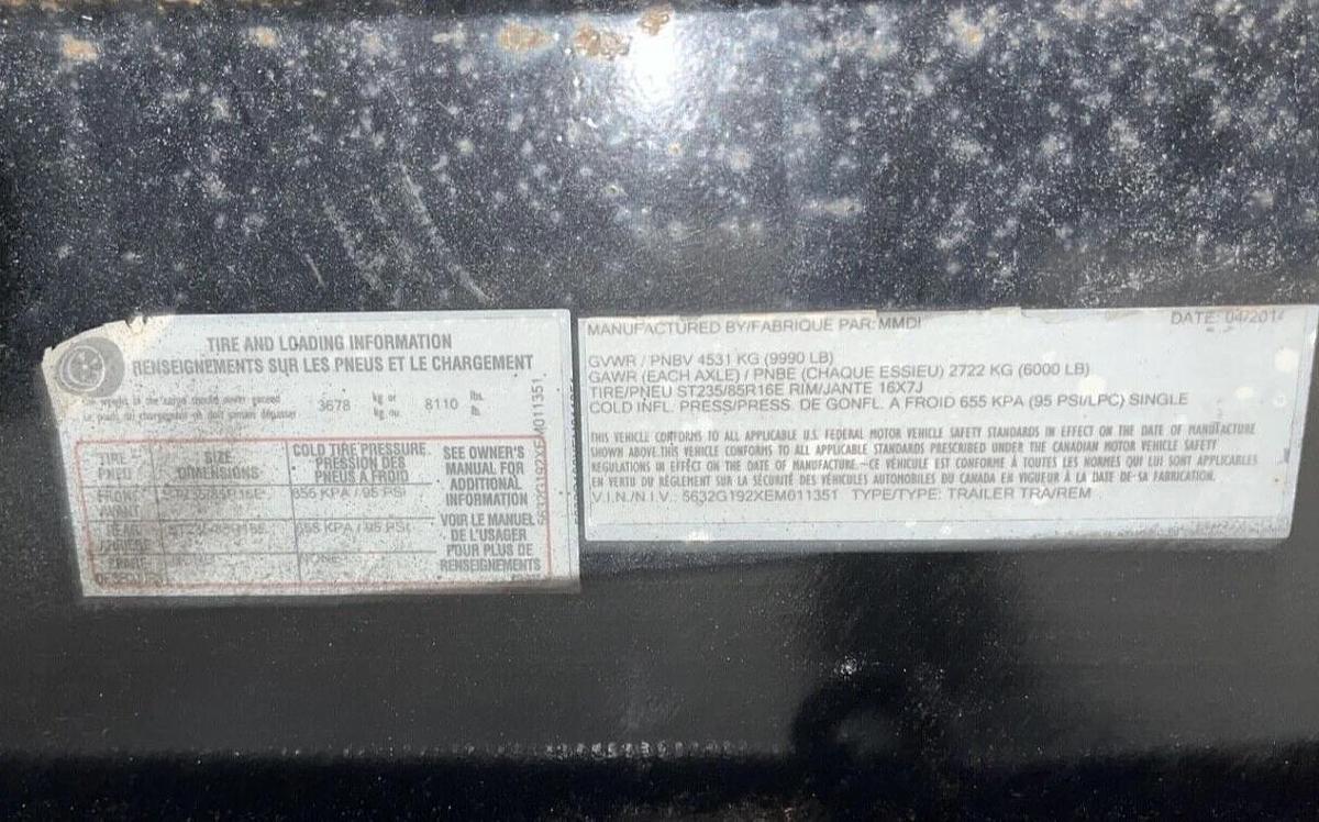 Used 150kw Cummins C150D6R-1402527 Spec. D Mobile Diesel Generator - S/N: D140666342