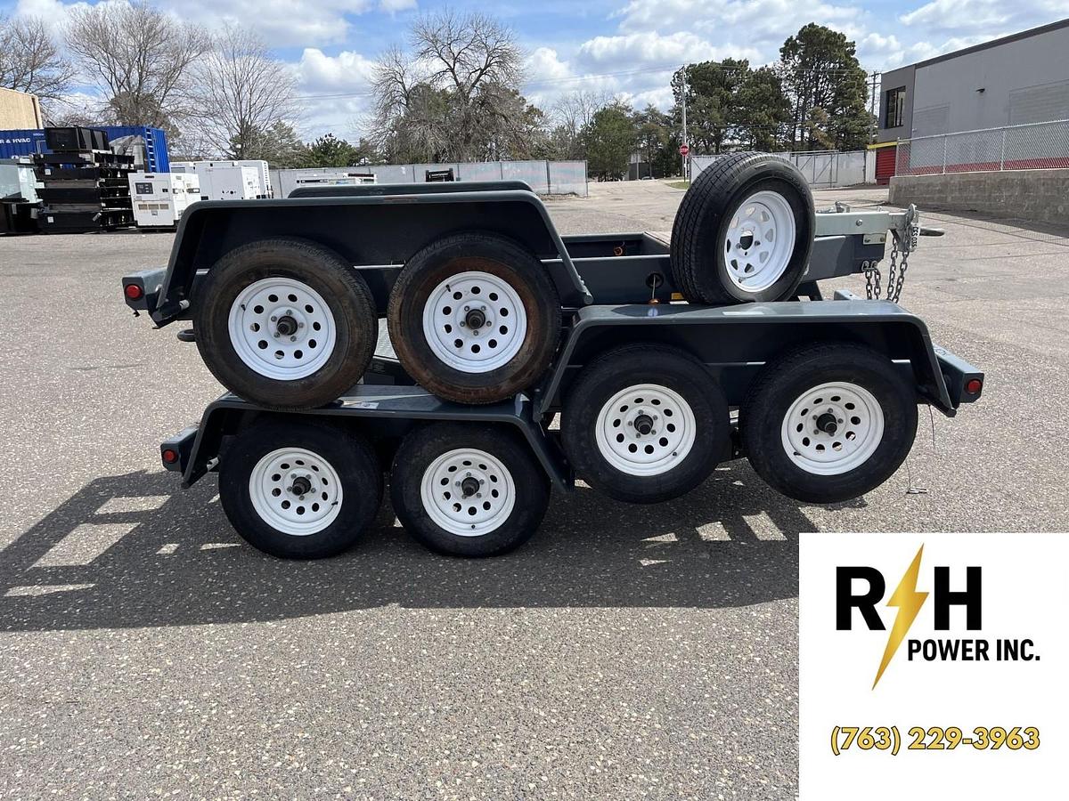 Used Used 12' Rajysan Inc. BU-12-1 Double Axle Trailer