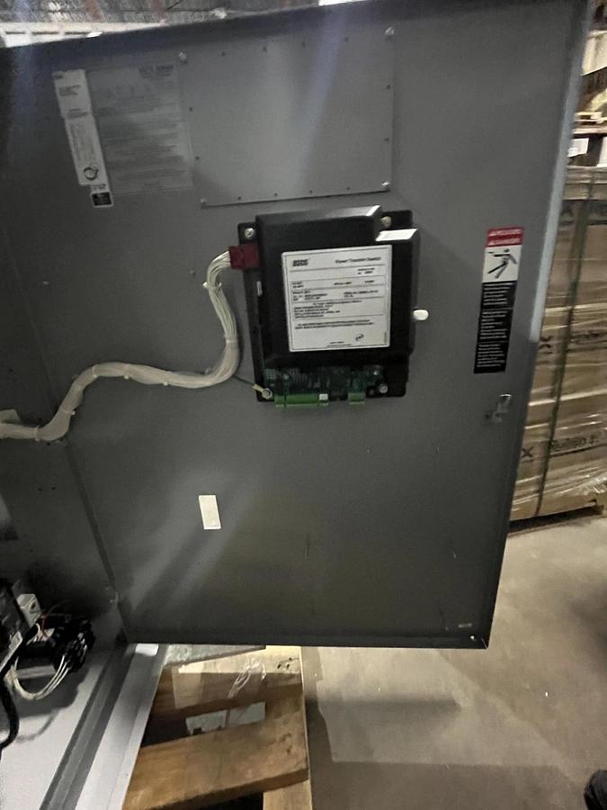 Used New ASCO 100 Amp 480V Automatic Transfer Switch - S/N: 1661220 RE