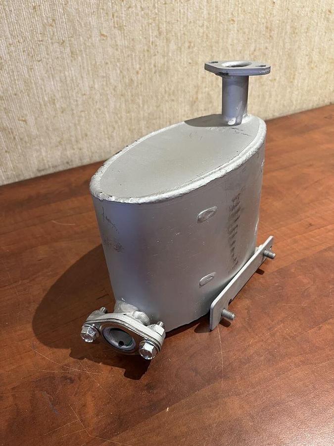 Cummins Onan Exhaust Silencer - Screen Style - A040N517