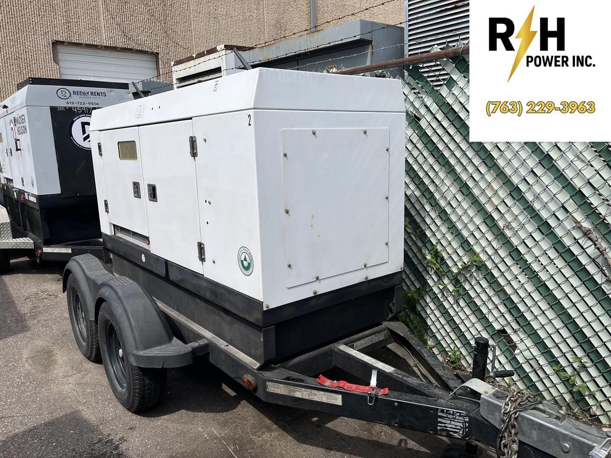 Used 50kva Wacker Neuson G50 Mobile Diesel Generator - S/N: 24440219